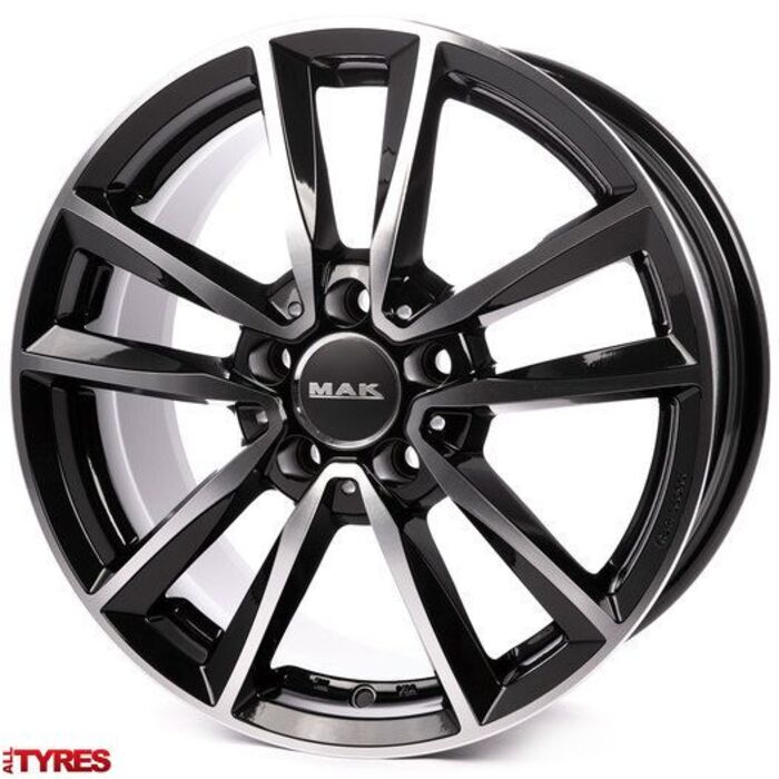   MAK Bremen 5X112 R18 ET42 7,5J Q66,6 Black mirror